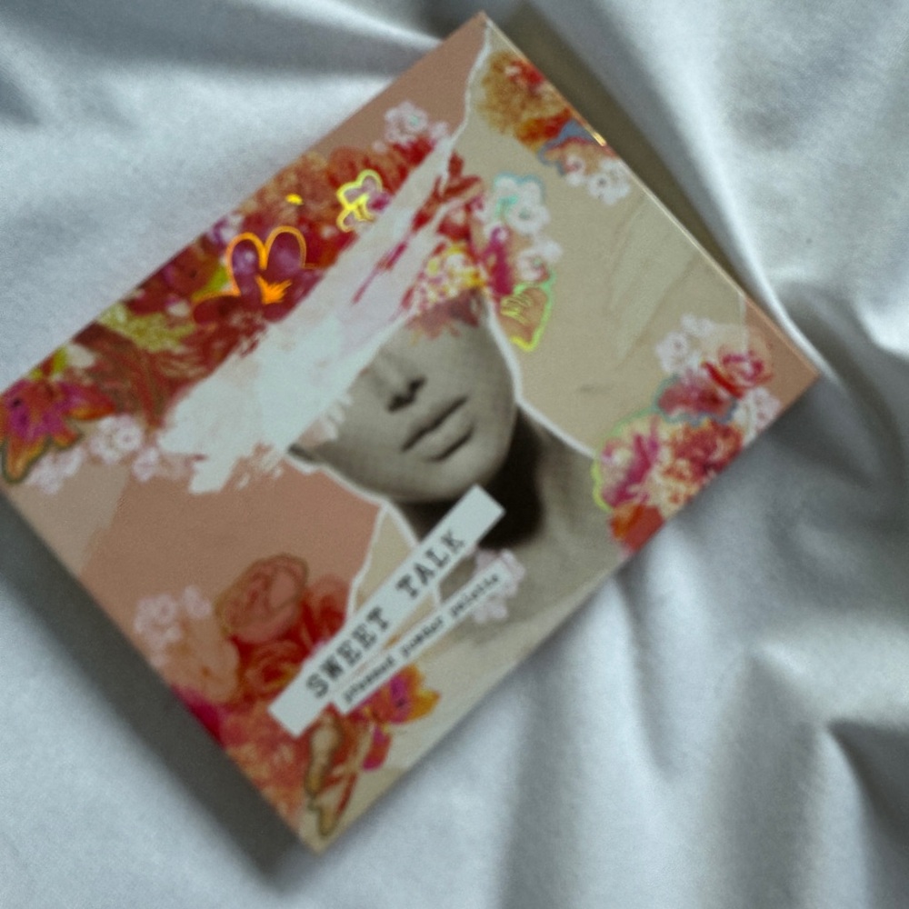 Colourpop Sweet Talk Palette with Floral Accents